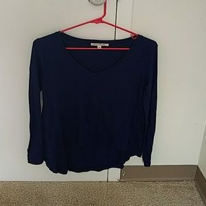 Navy blue top